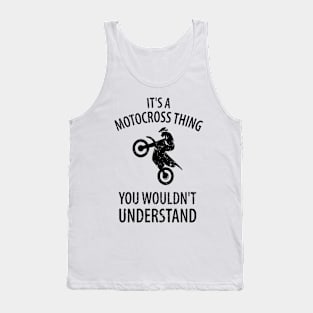 Motocross Biker Freestyle Stunt Tank Top